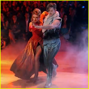 Willow Shields & Mark Ballas Look Straight Out of the 'Hunger Games' Capitol on 'DWTS' - Watch Now!
