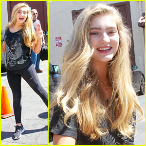Willow Shields & Mark Ballas Have 'No Time To Waste' During 'DWTS' Practice
