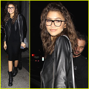 Zendaya Brings The Cool Factor To Val Chmerkovskiy's Birthday Party