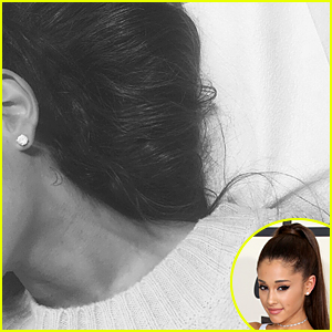 Ariana Grande Shows Off New Neck Tattoo - See Pic!