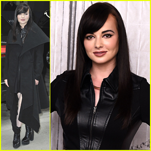 Ashley Rickards Promotes New Book In New York City