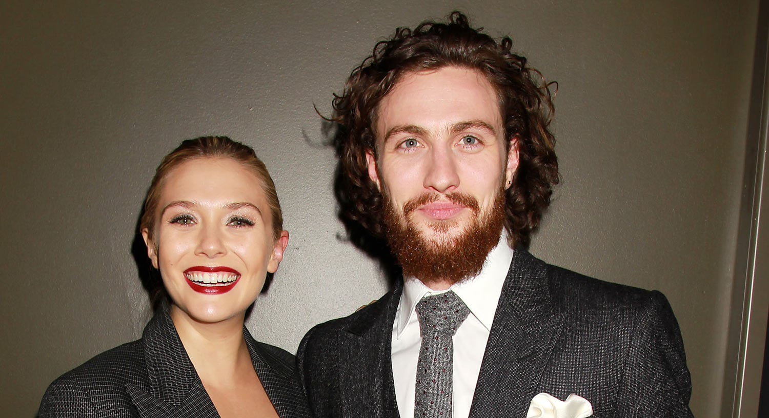 Elizabeth Olsen & Aaron Taylor-Johnson Assemble with ‘Avengers’ for NYC Premiere!