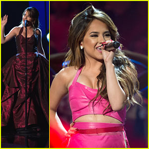 Becky G & Tori Kelly Keep The Stage Sizzling At RDMAs 2015