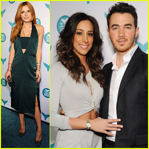 Bella Thorne & Kevin Jonas Step Out for Shorty Awards 2015