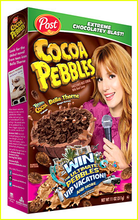 Bella Thorne & Shaquille O'Neil Exchange Fighting Words For Team Pebbles Campaign