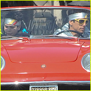 Cyrus Arnold & Ben Stiller Get Flashy on 'Zoolander 2' Set