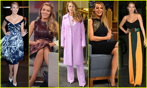 Only Blake Lively Can Pull Off Ten Looks in One Day