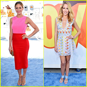 Brittany Snow & Anna Camp Hit the MTV Movie Awards 2015 Red Carpet!