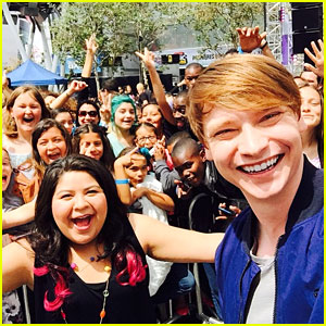 Calum Worthy & Raini Rodriguez Get The Party Started at RDMAs 2015!