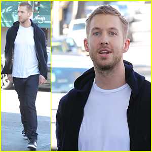 Calvin Harris Looks Good & Well After Battling Food Poisoning