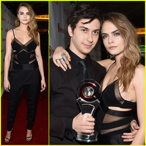 Cara Delevingne Steps Out With 'Paper Towns' Co-Star Nat Wolff in Vegas