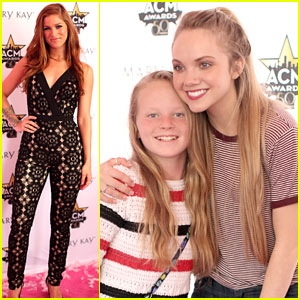 Cassadee Pope & Danielle Bradbery Spend Time With Fans Before ACM Awards