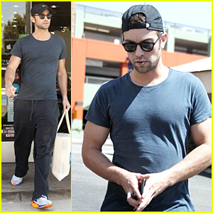 Chace Crawford Steps Out Following 'Boom' News