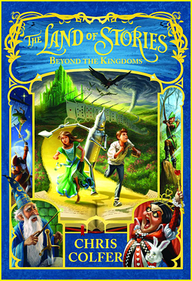 Chris Colfer Reveals 'The Land of Stories 4' Book Cover - See It Here!