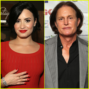 Watch Demi Lovato Sing 'Warrior' to Bruce Jenner During New Zealand Concert!
