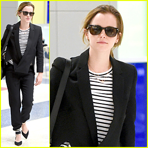 Emma Watson Jets to NYC After Turning 25