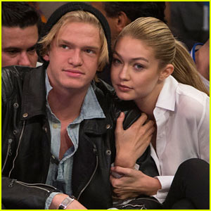 Cody Simpson Shares Cute Courtside Moment with Gigi Hadid!