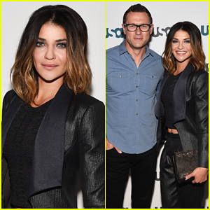 Jessica Szohr Gets Glam To Debut 'Complications' at USA Upfront 2015!
