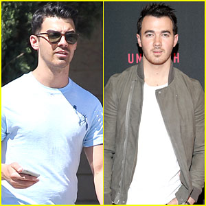 Joe Jonas Hangs Out in L.A. While Brother Kevin Gets to Work in NYC