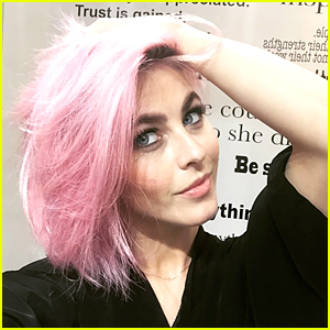 Julianne Hough Goes From Blonde to Pink Hair!