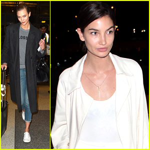 Karlie Kloss Makes Quick Trip To LA After Launching Coding Scholarship