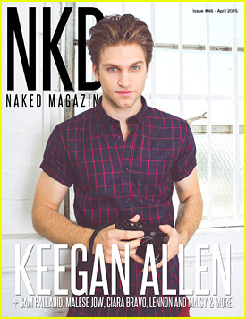 Keegan Allen Covers NKD Mag & Teases New Photography Book