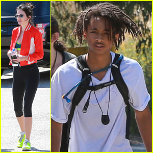 Kendall Jenner Goes Hiking in Malibu With Jaden Smith & Friends