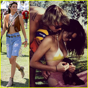 Justin Bieber & Kendall Jenner Flaunt PDA Before Coachella!