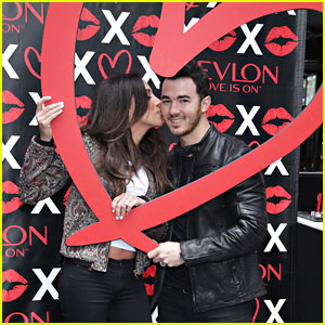 Danielle & Kevin Jonas Kick Off National Lover's Day With Revlon