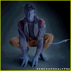 Kodi Smit-McPhee Goes Blue as X-Men's Nighcrawler - First Photo!