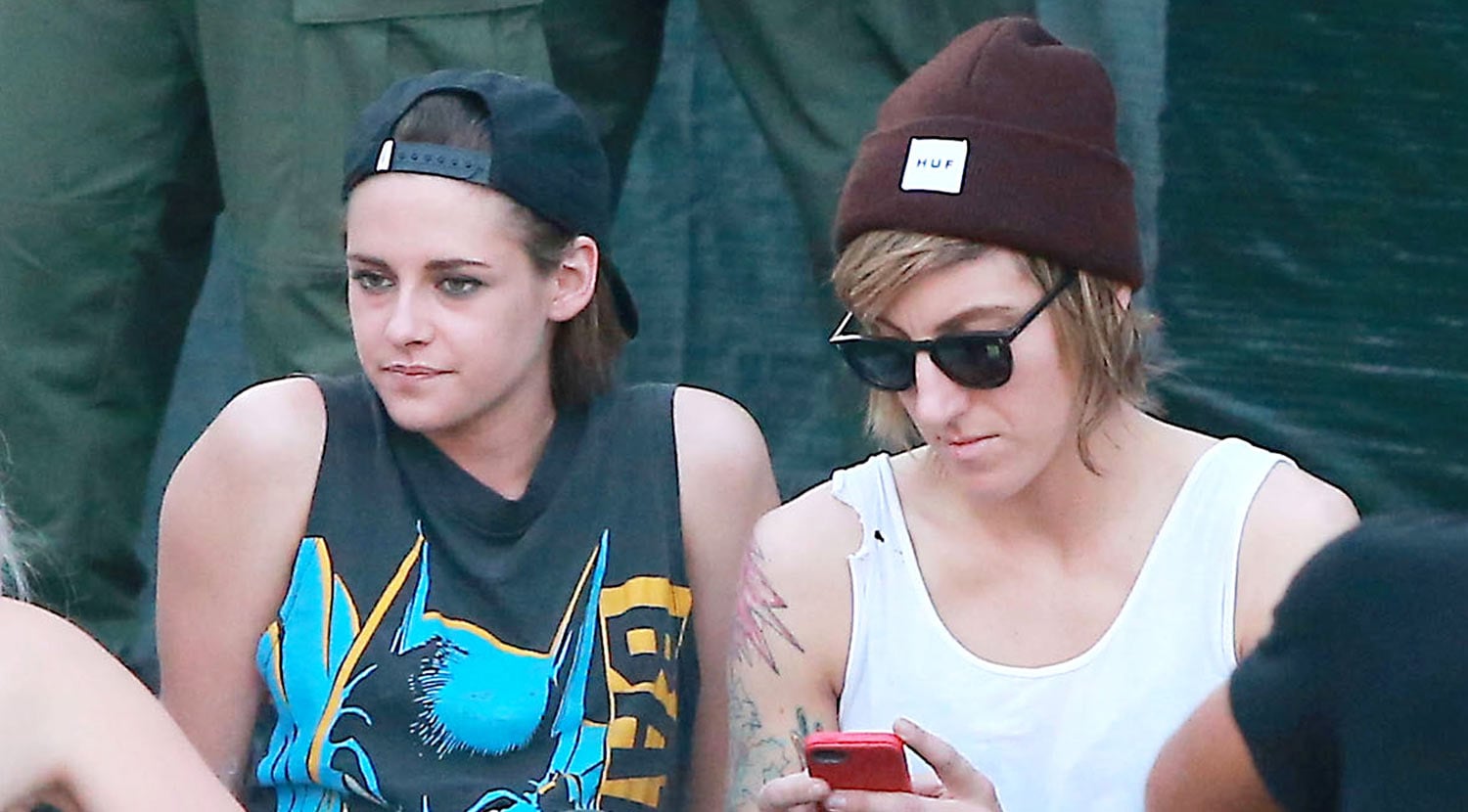 Kristen Stewart Enjoys Coachella’s Final Day with Alicia Cargile