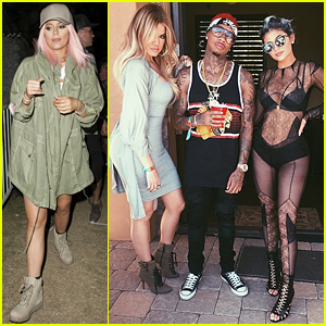 Kylie Jenner Had Pink Hair This Weekend at Coachella!