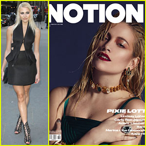 Pixie Lott Celebrates 'Notion' Mag Cover In London