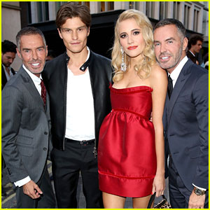 Pixie Lott & Oliver Cheshire Party It Up With DSquared in London