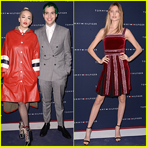 Rita Ora & Boyfriend Ricky Hilfiger Look Perfect Together at Tommy Hilfiger Opening