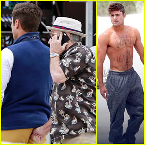 Zac Efron Got His Butt Violated By His 'Dirty Grandpa' Today!