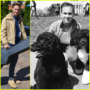 Ryan Beatty Meets the Presidential Pups at White House Easter Egg Roll 2015