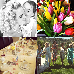 Rydel Lynch Throws The Perfect Springtime Tea Party - See The Pics!