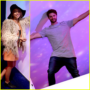 Patrick Schwarzenegger Conquers The H&M Loves Coachella Party With Sarah Hyland - See Pics!
