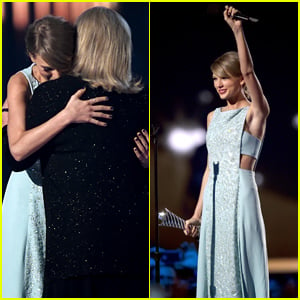 Taylor Swift's Mother Andrea Gives Very Emotional Speech at ACM Awards 2015 - Watch Now
