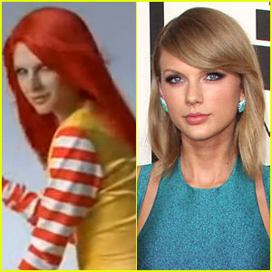 Taylor Swift's Red-Headed Twin Is in This McDonald's Commercial!