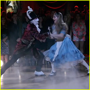 Willow Shields Becomes Alice in Wonderland During 'DWTS' Foxtrot - Watch Now!