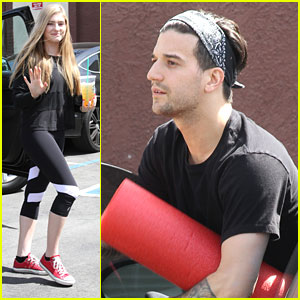 Willow Shields & Mark Ballas Head 'To The Arena' For Contemporary Dance
