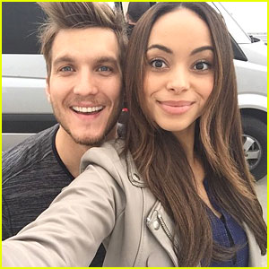 Amber Stevens West & Scott Michael Foster Get The Disco Party Going With Hilarious DubSmash Vid
