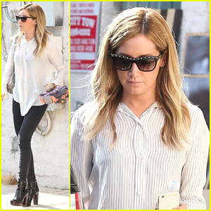 Ashley Tisdale Thinks Her Face Is 'Huge' on a 'Clipped' Billboard