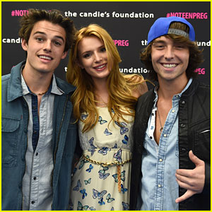 Bella Thorne & Wesley Stromberg Speak Out About National Teen Pregnancy Prevention With Candie's Foundation