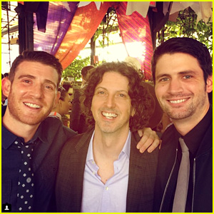 'One Tree Hill' Alums Bryan Greenberg & James Lafferty Reunite for a Good Cause!