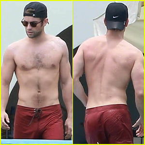 Chace Crawford Flaunts His Hot Body Poolside