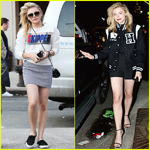 Chloe Moretz Has Water Filled Night in New York with Nick Franger!