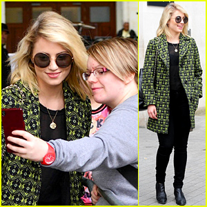 Dianna Agron Has Some Lucky Fans in London!